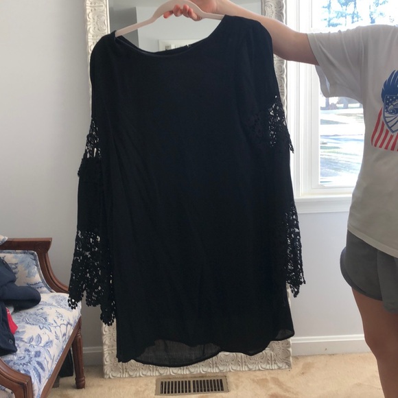 Free People Dresses & Skirts - Free people Black mini dress